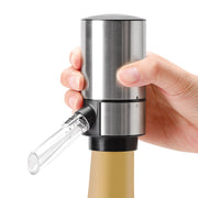 Deluxe Patented Electric Wine Aerator & Pourer with ON/OFF Switch to Control Aeration