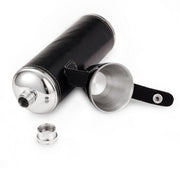 10 OZ Bucket Hip Flask - PU Leather Stainless Steel Flasks for Liquor with Funnel and Cups